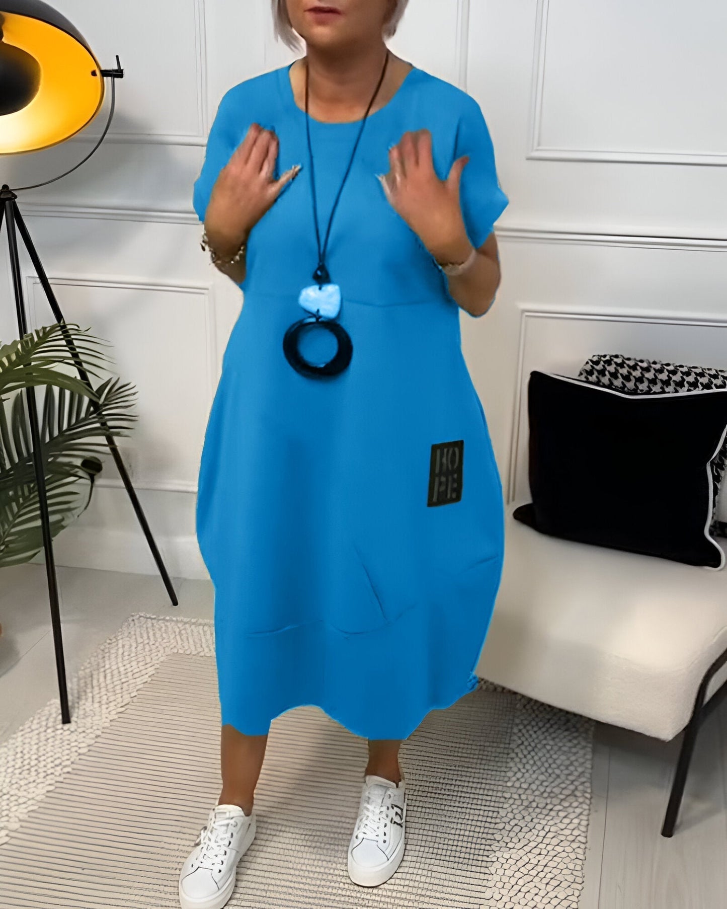 Bessie – Abito Camisón Midi Confortevole