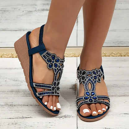 Velen™ | Sandali eleganti con zeppa comoda