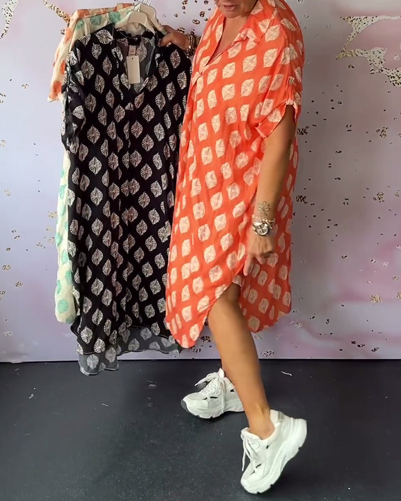 Paisley – Abito elegante con Scollo a V