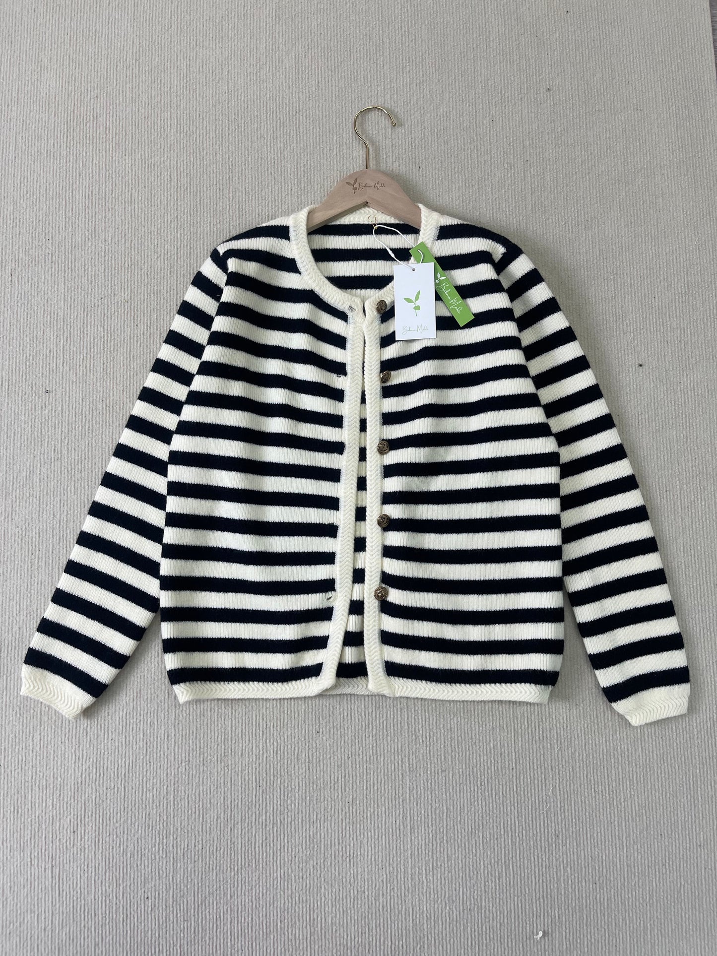 MYLAH | Cardigan elegante a righe