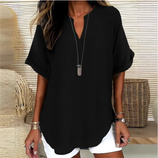 Dennys | Blusa leggera con scollo a V