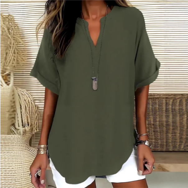 Dennys | Blusa leggera con scollo a V