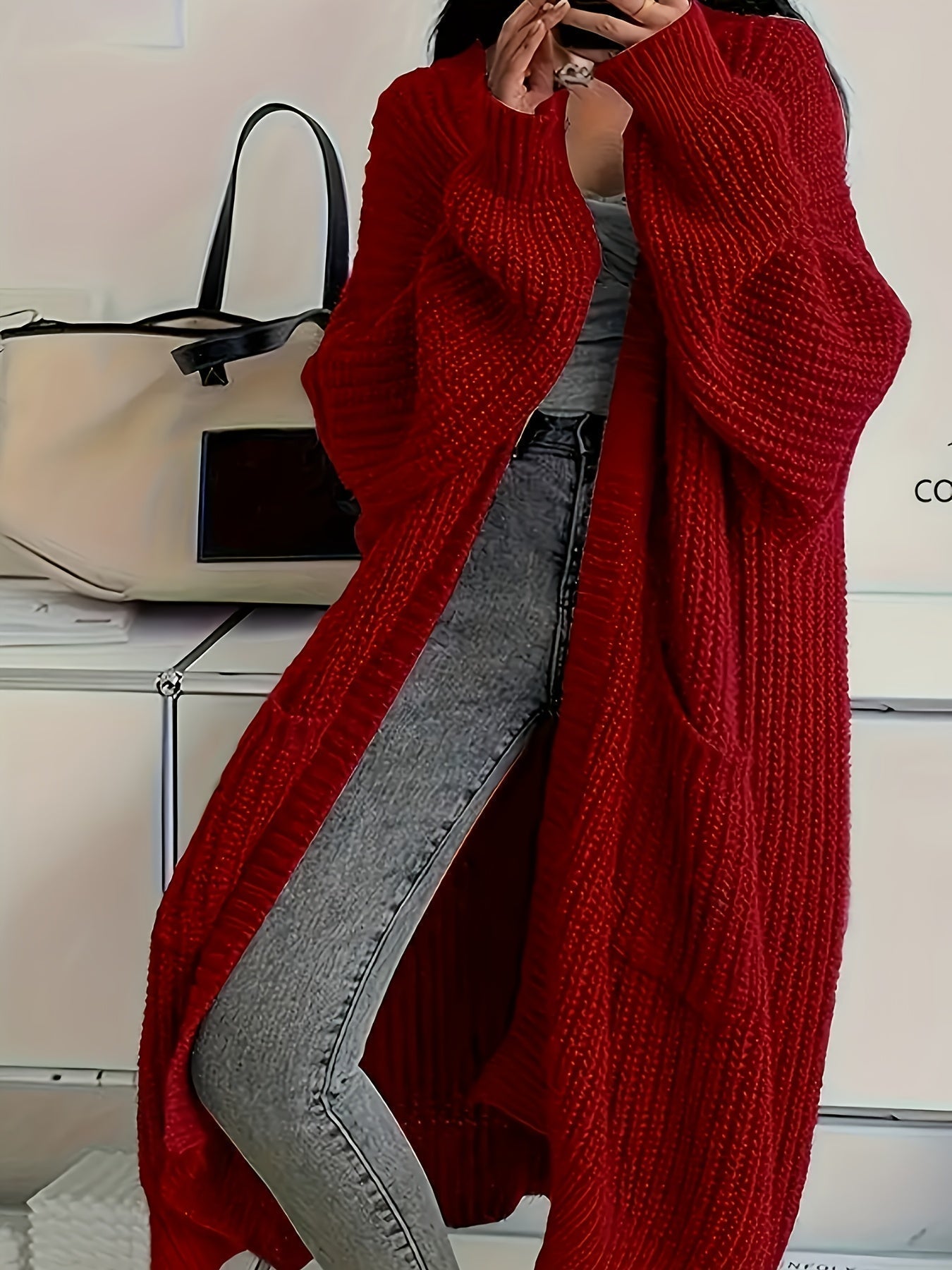 Alice | Cardigan lungo caldo e avvolgente