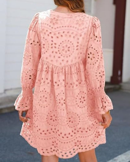 Paisley - Elegante Abito Midi con recortes