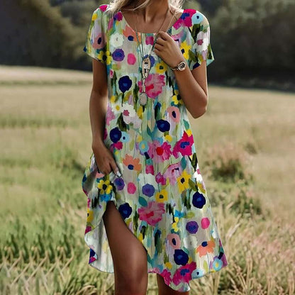 Patricia | Abito Midi di Stile Boho