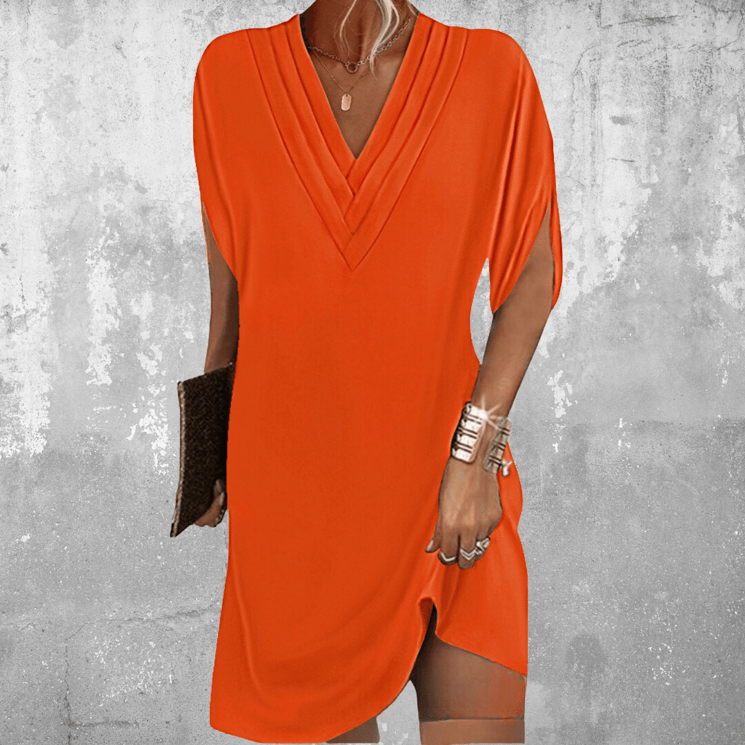 Abito elegante con Copertura di Pancia Plana - Silhouette slanciata
