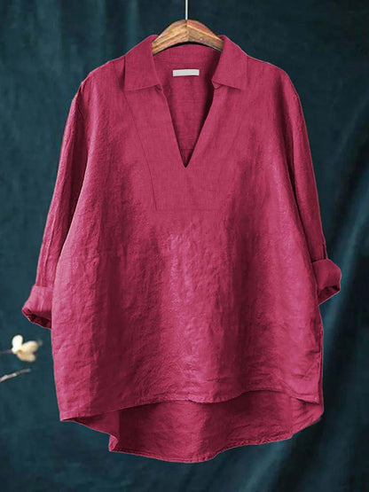 Blusa in lino María