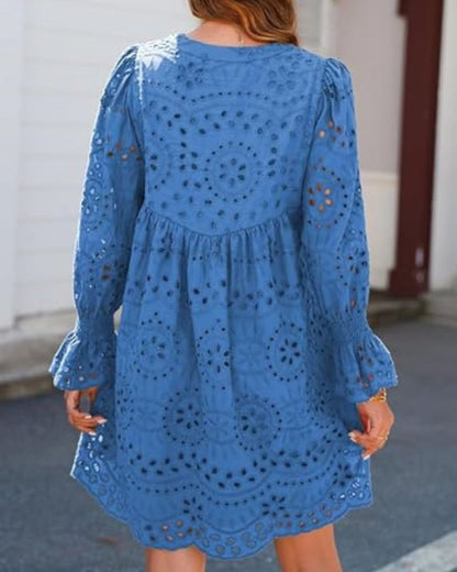 Paisley - Elegante Abito Midi con recortes