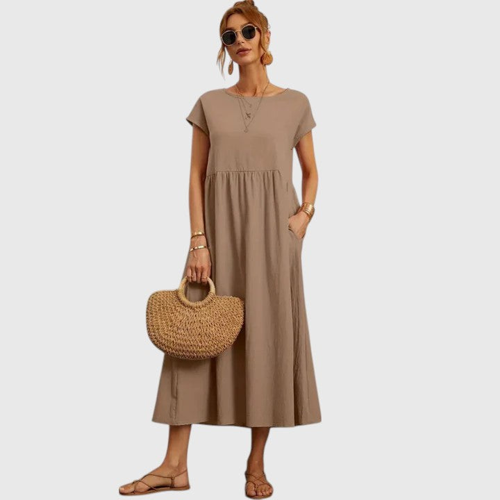 Fenella | Abito Midi Comodo
