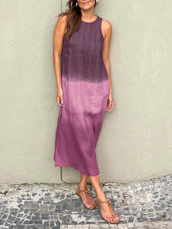 Lysette - Abito Maxi Stampato Elegante