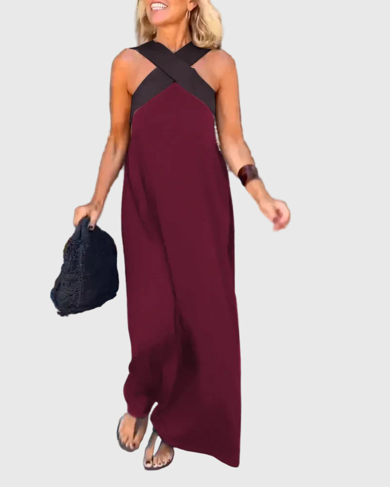 Elena | Abito maxi Fluido e Elegante
