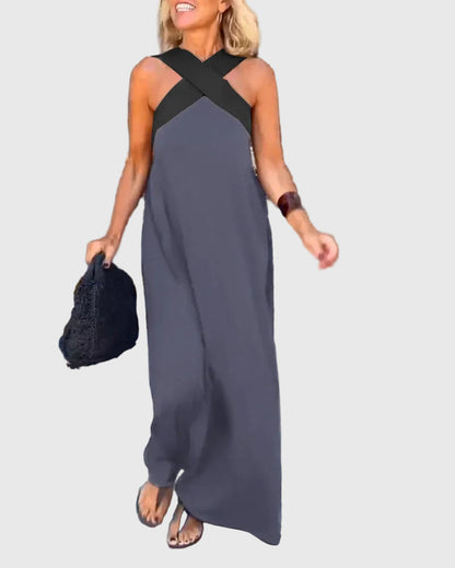 Elena | Abito maxi Fluido e Elegante