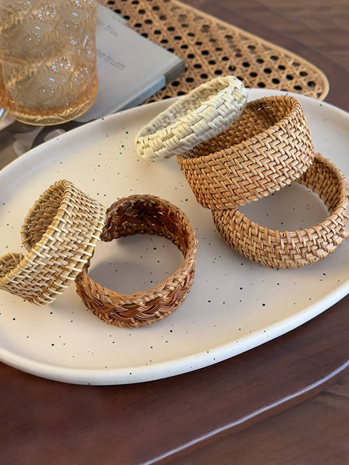 Pulsera di Ratan Trenzado