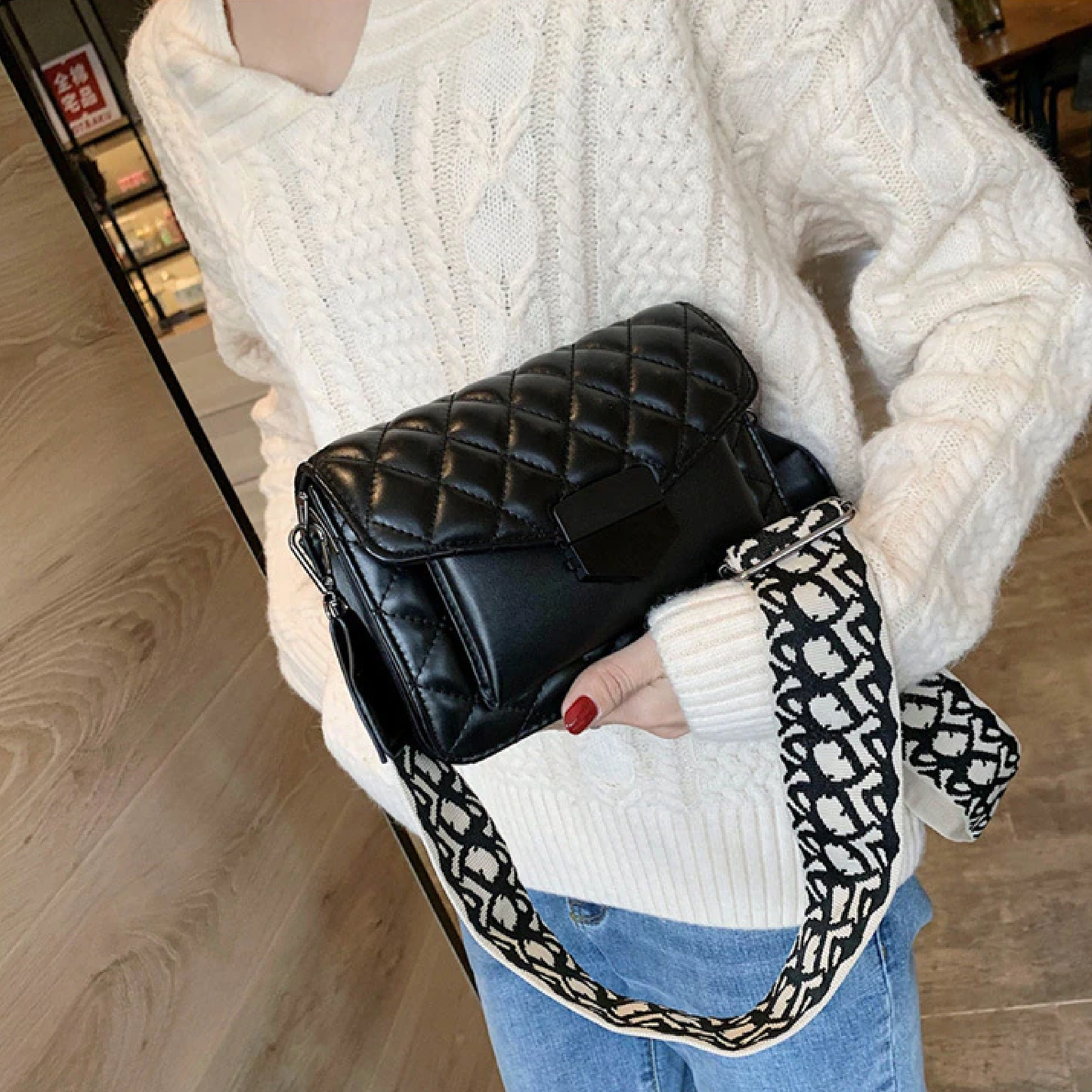Reverie - Borsa Elegante di Spalla di Lusso