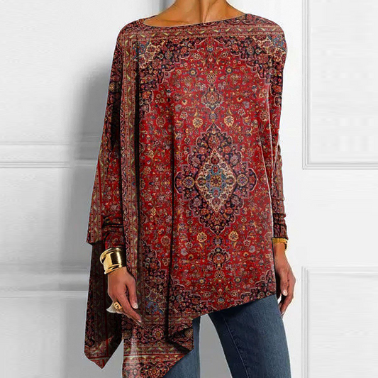 Presley | Top con scollo barco elegante