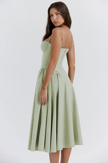 Elara | Abito Estivo Corsé Elegante