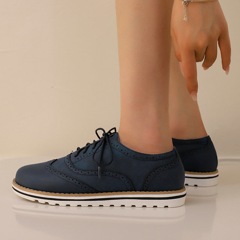 Sloane - Scarpe Oxford con Lacci e Recortes