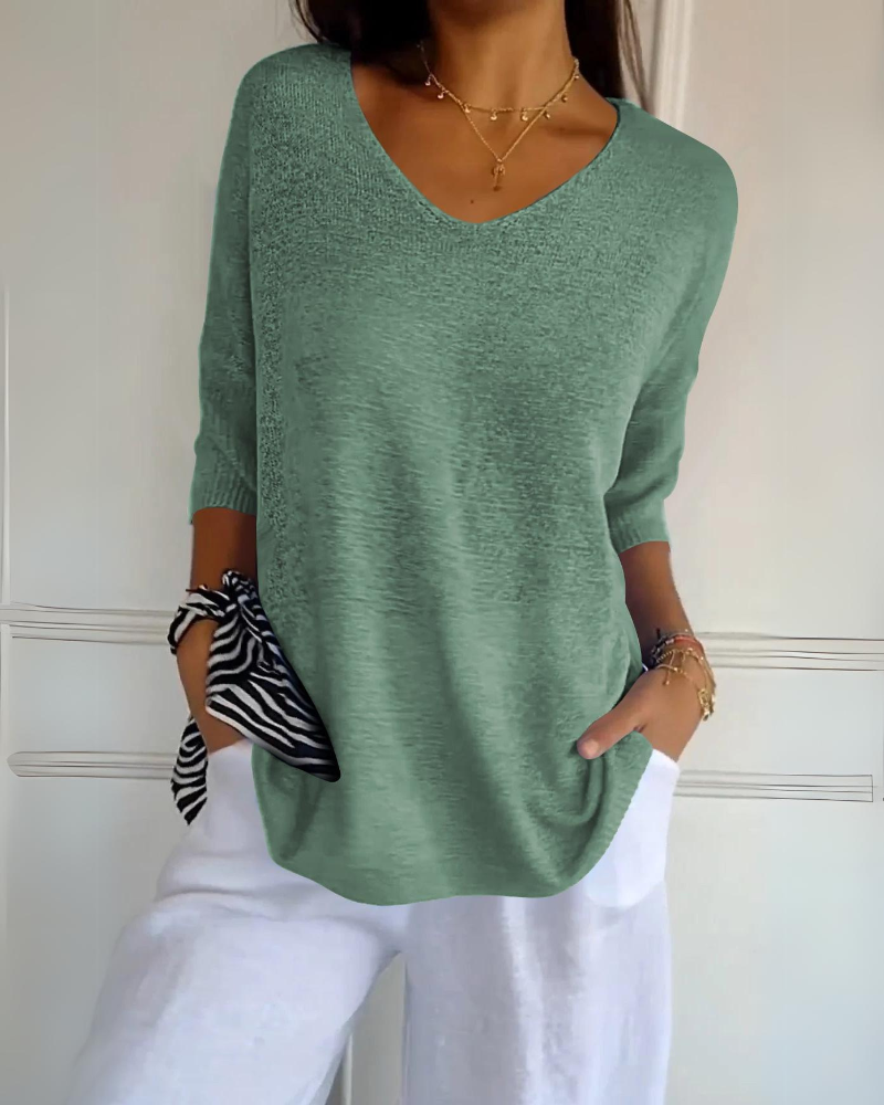 CELIA - TOP DI COTONE TRASPIRANTE