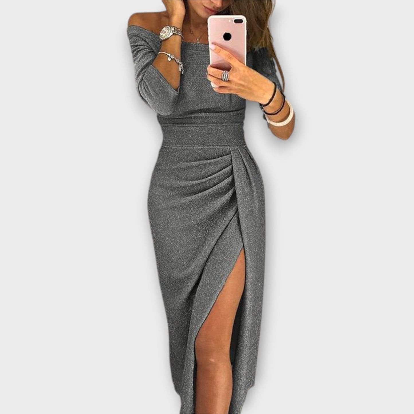 Lena - Abito elegante Off-shoulder