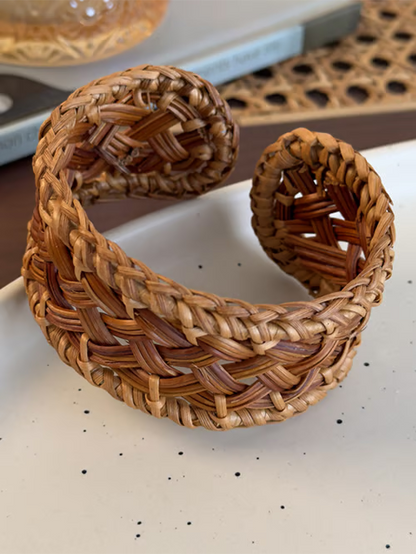 Pulsera di Ratan Trenzado