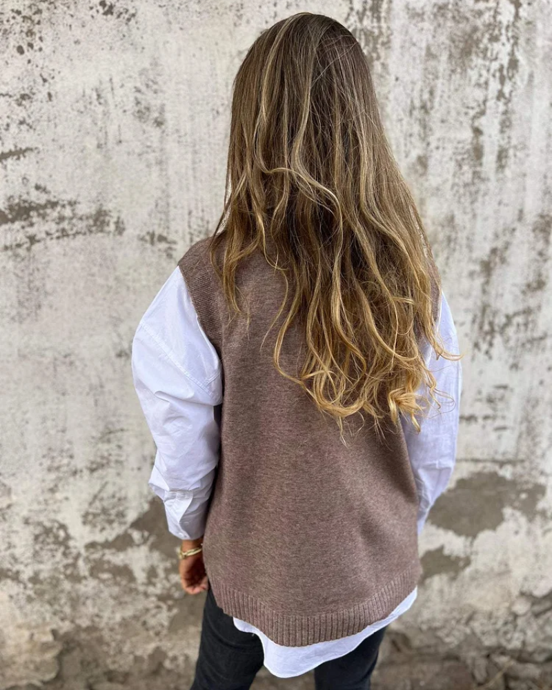 NUSA | Gilet in maglia premium
