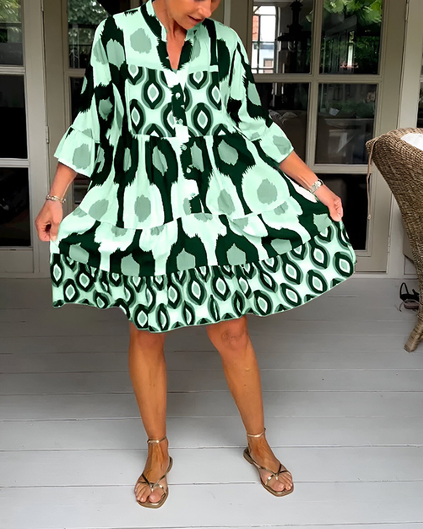 Octavia | Abito Boho Elegante