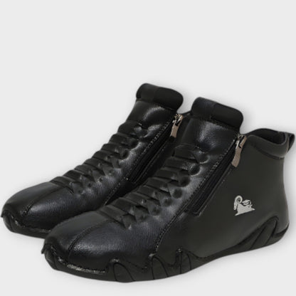 Sneakers Minimalistas con Zip Laterale