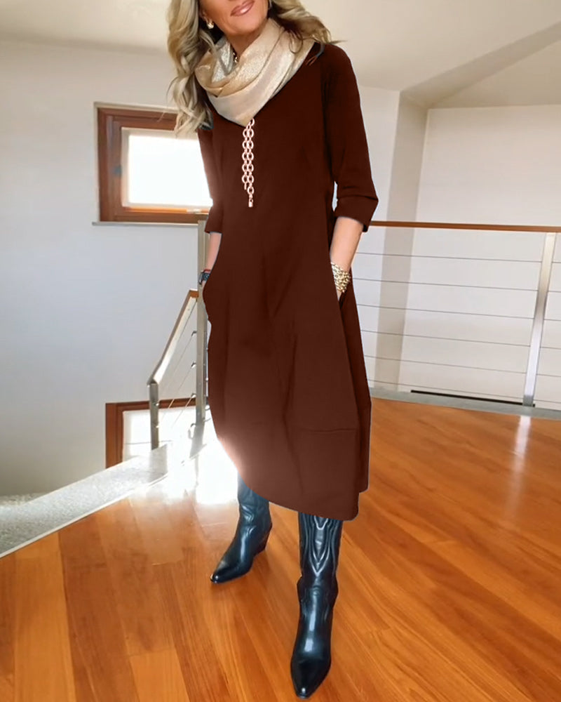 Jennifer | Abito di Eleganza Casual e Aggraziata