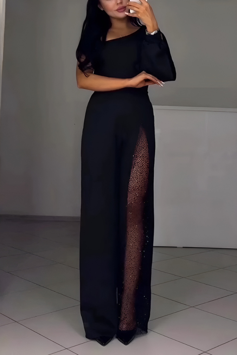 Sofía | Tuta elegante con dettagli in brillante