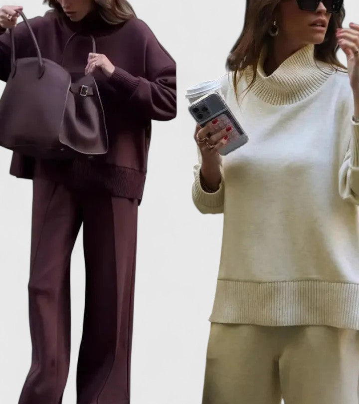 HAILEY – SET DUE PEZZI RILASSATO E LUXE