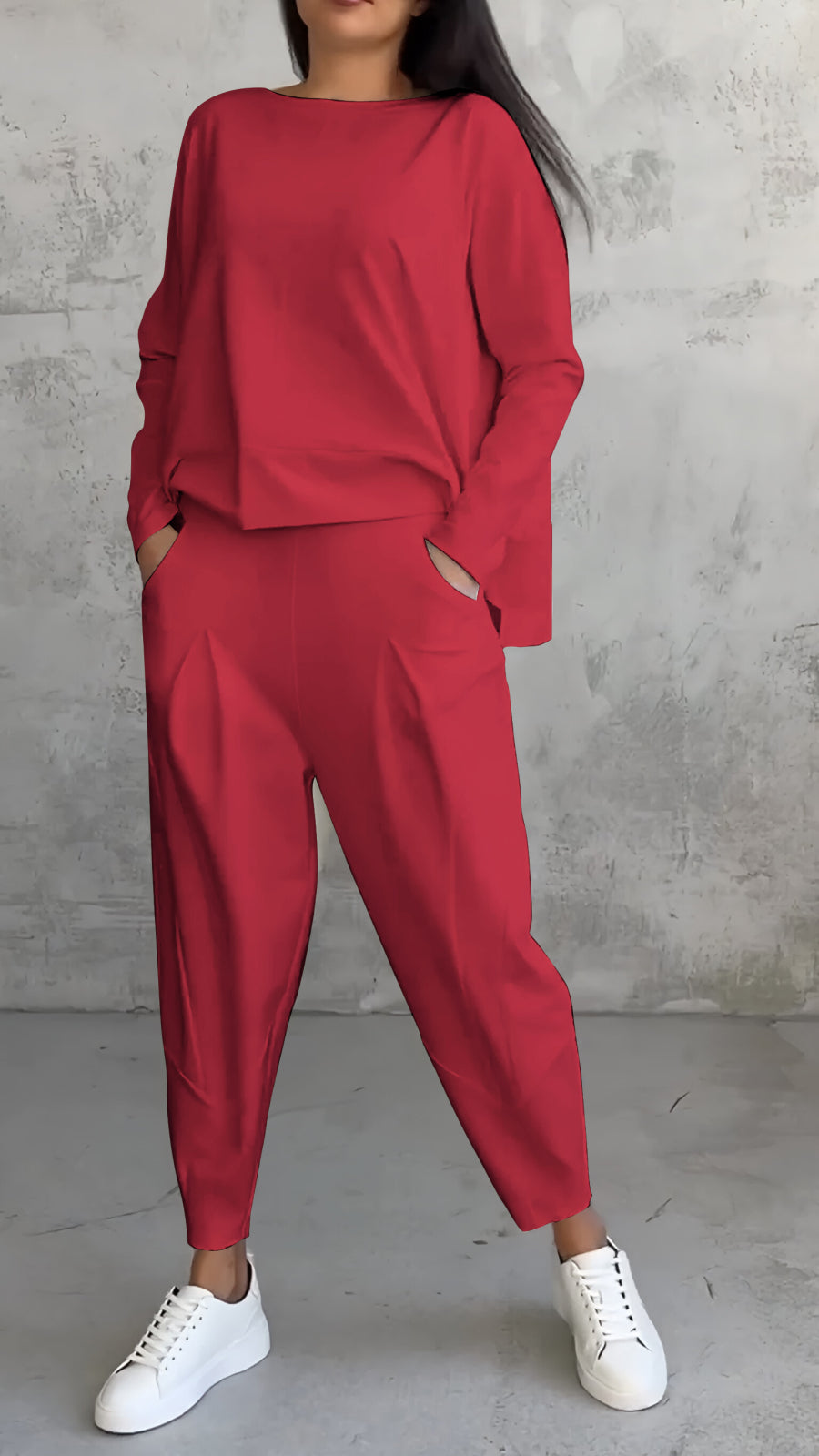 RUE – SET COMPLETO MINIMALISTA RILASSATO IN DUE PEZZI