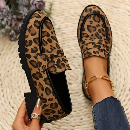 Camélia - Scarpe eleganti con estampado di leopardate da donna