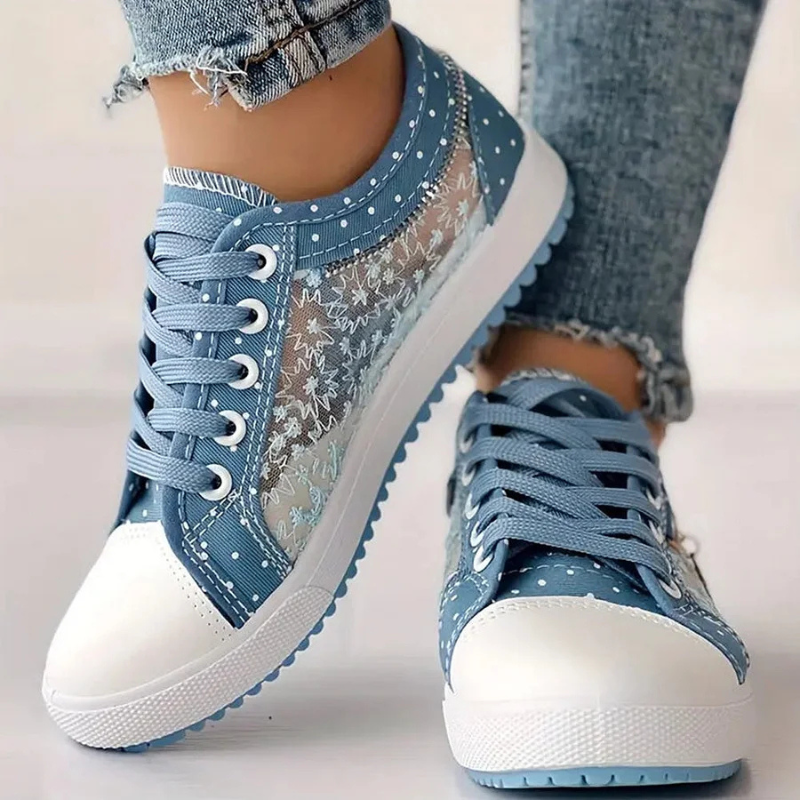 Elettra - Sneakers florales leggere