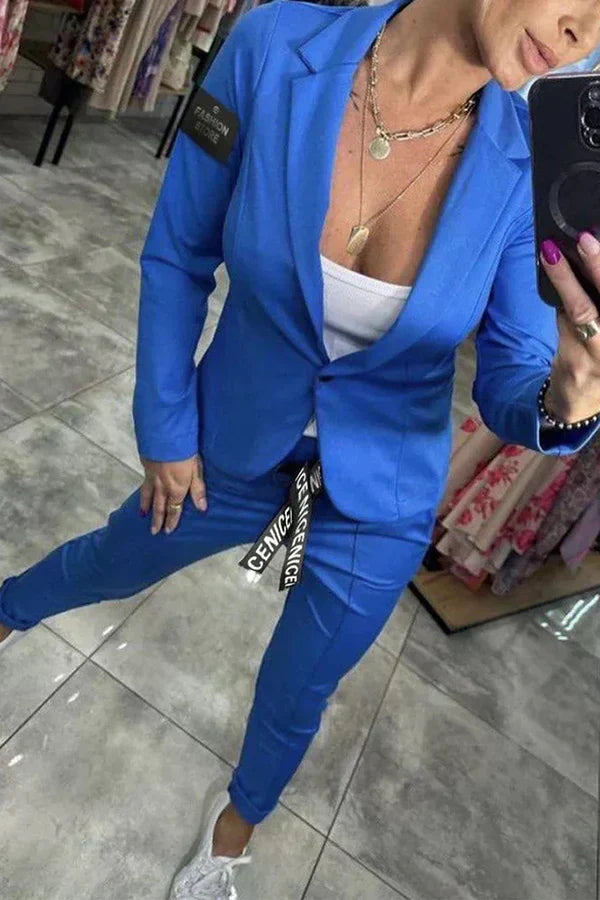 Ariane | Set di Blazer e Pantaloni Eleganti