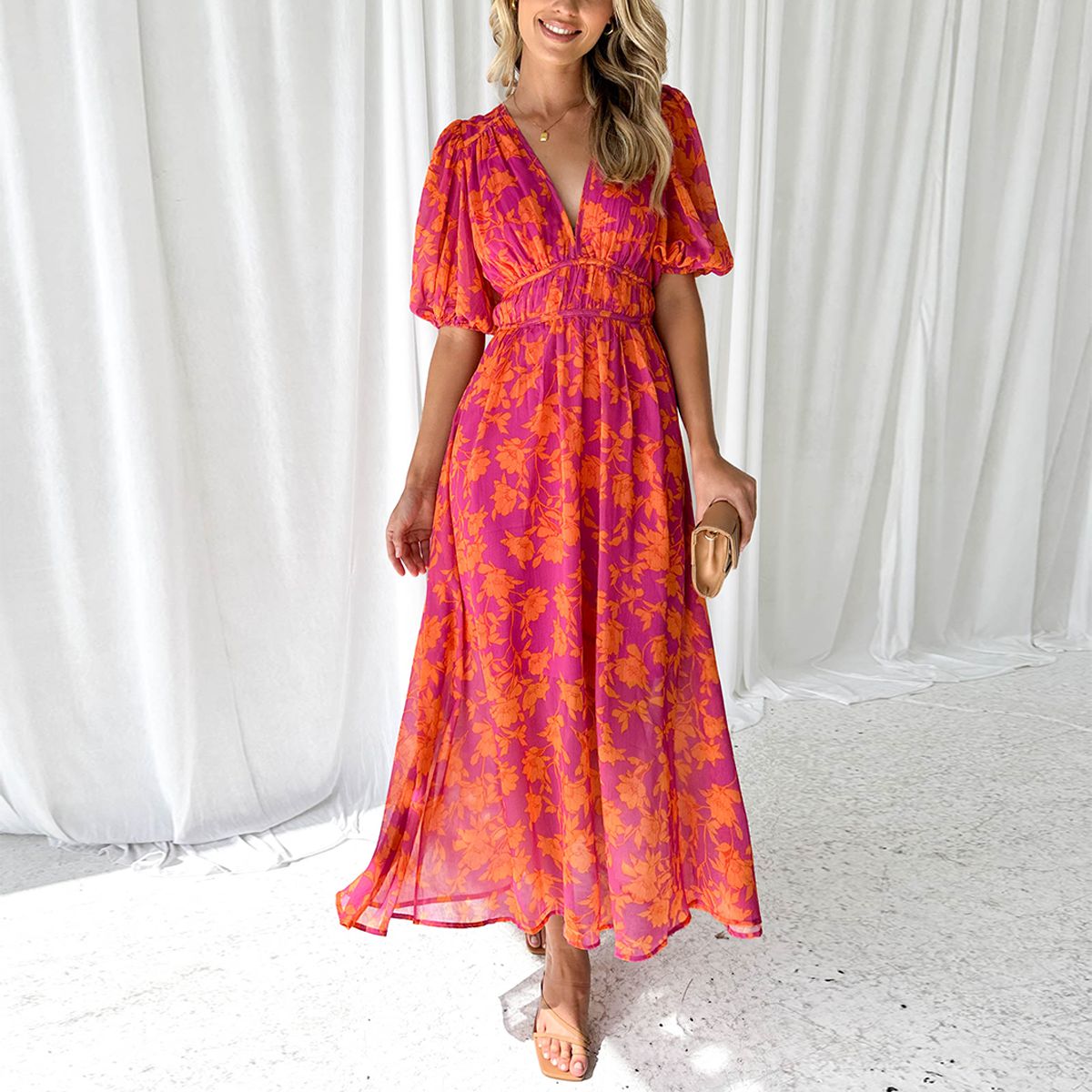 Clara | Abito maxi di Primavera