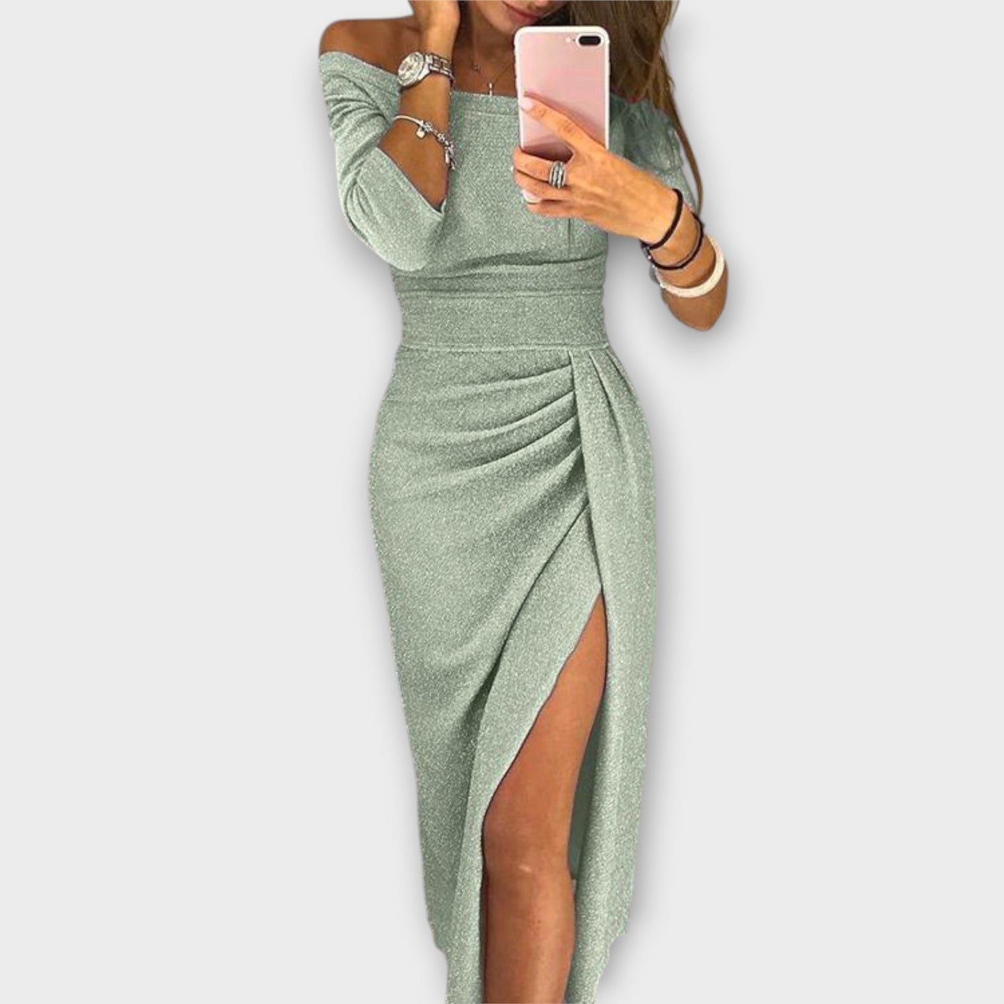 Amelia | Abito elegante Off-Shoulder