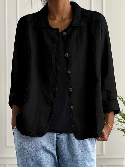 Marilla™ – Cardigan camicia leggero classico