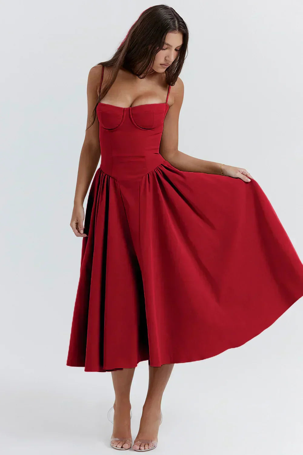 Elara | Abito Estivo Corsé Elegante