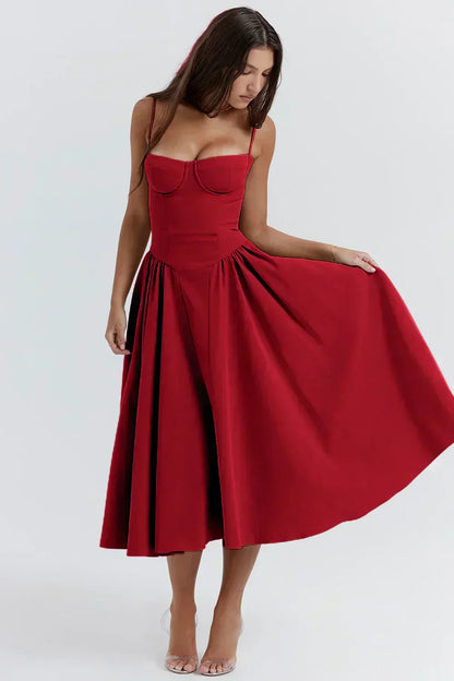 Elara | Abito di Sole con Corsetto Elegante