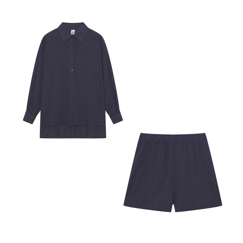 Elizabeth - Set di Camicia e shorts Freschi