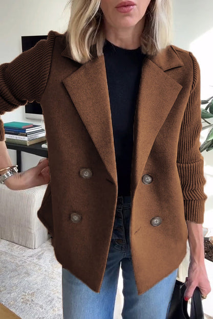 Lenora™ - Blazer di Manica in maglia Chic Premium