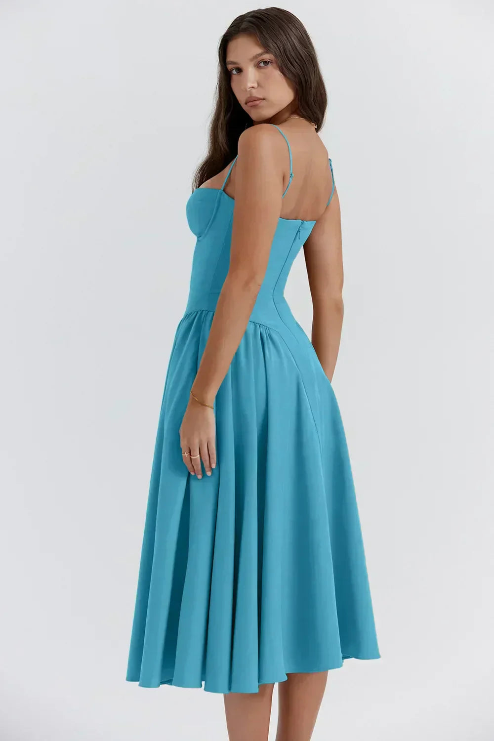 Elara | Abito Estivo Corsé Elegante