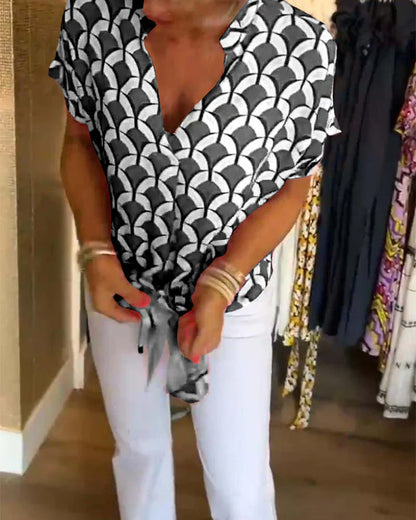 BLUSA STAMPATA STILOSA SOLVEIG