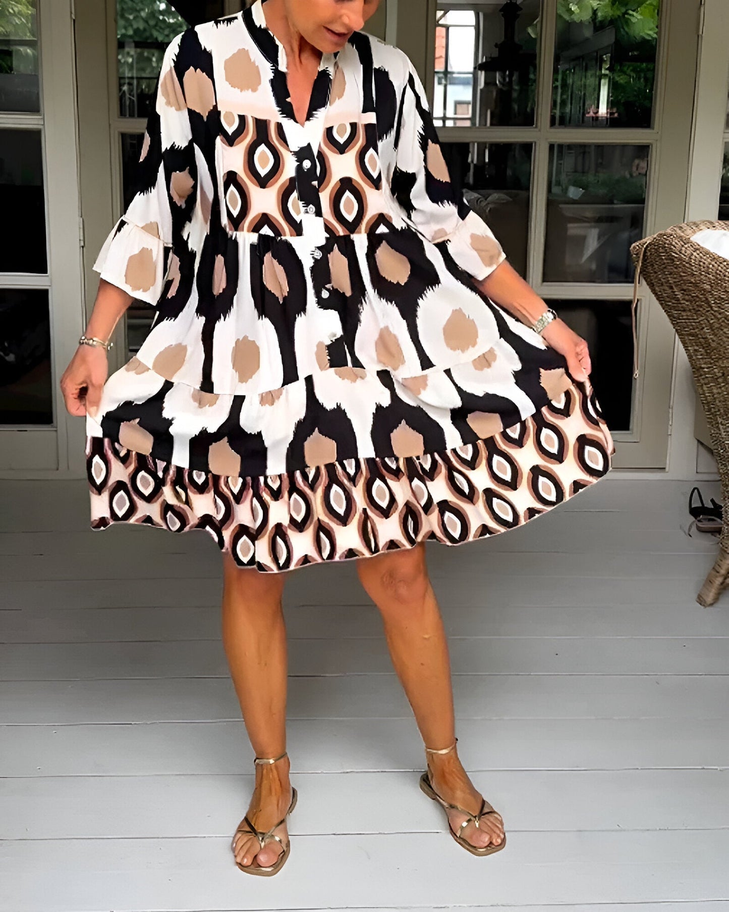 Octavia | Abito Boho Elegante