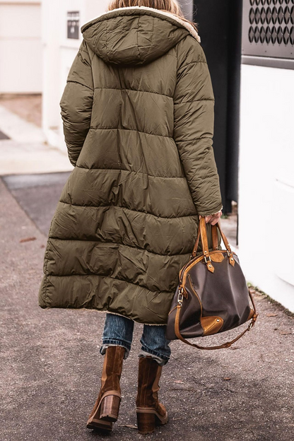 Johna – Cappotto reversibile di Sherpa Luxe