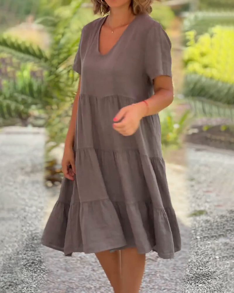 Samantha | Abito Vuelto con tasche