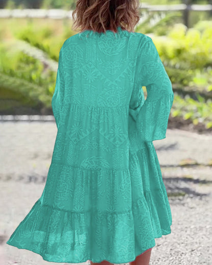 Oriana - Abito Leggero di Scollo a V da donna