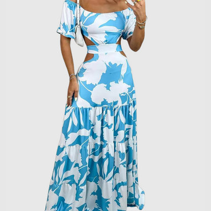Arden - Abito Midi di Corte Irregular Elegante