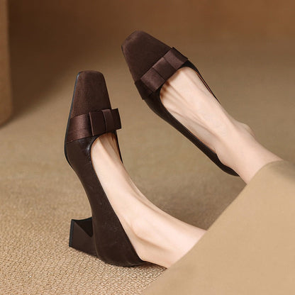 Tashia - Scarpe eleganti di tacco a blocco per donna