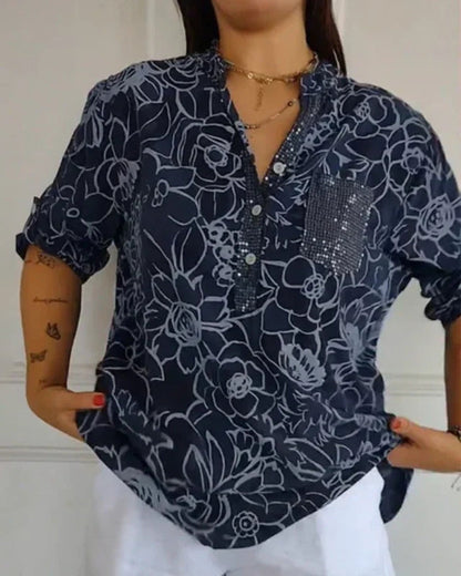 NARESE - Blusa Floreale